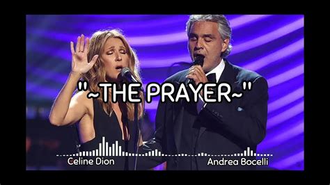 the prayer celine dion andrea bocelli lyrics